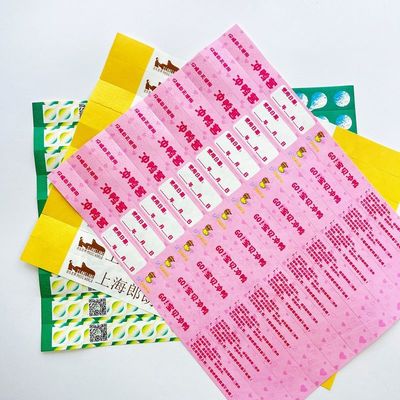 Производственные бумажные браслеты Tyvek для легкой идентификации событий