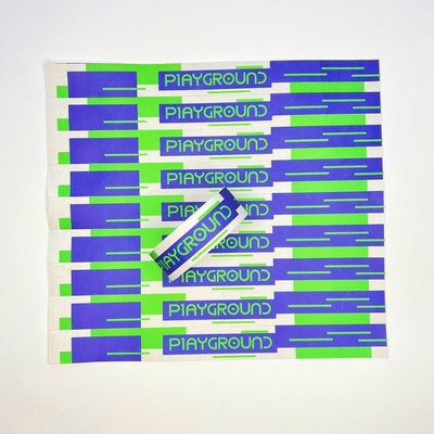 Печать логотипа на заказ Tyvek бумажные браслеты с регулируемым и быстро закрывающимся